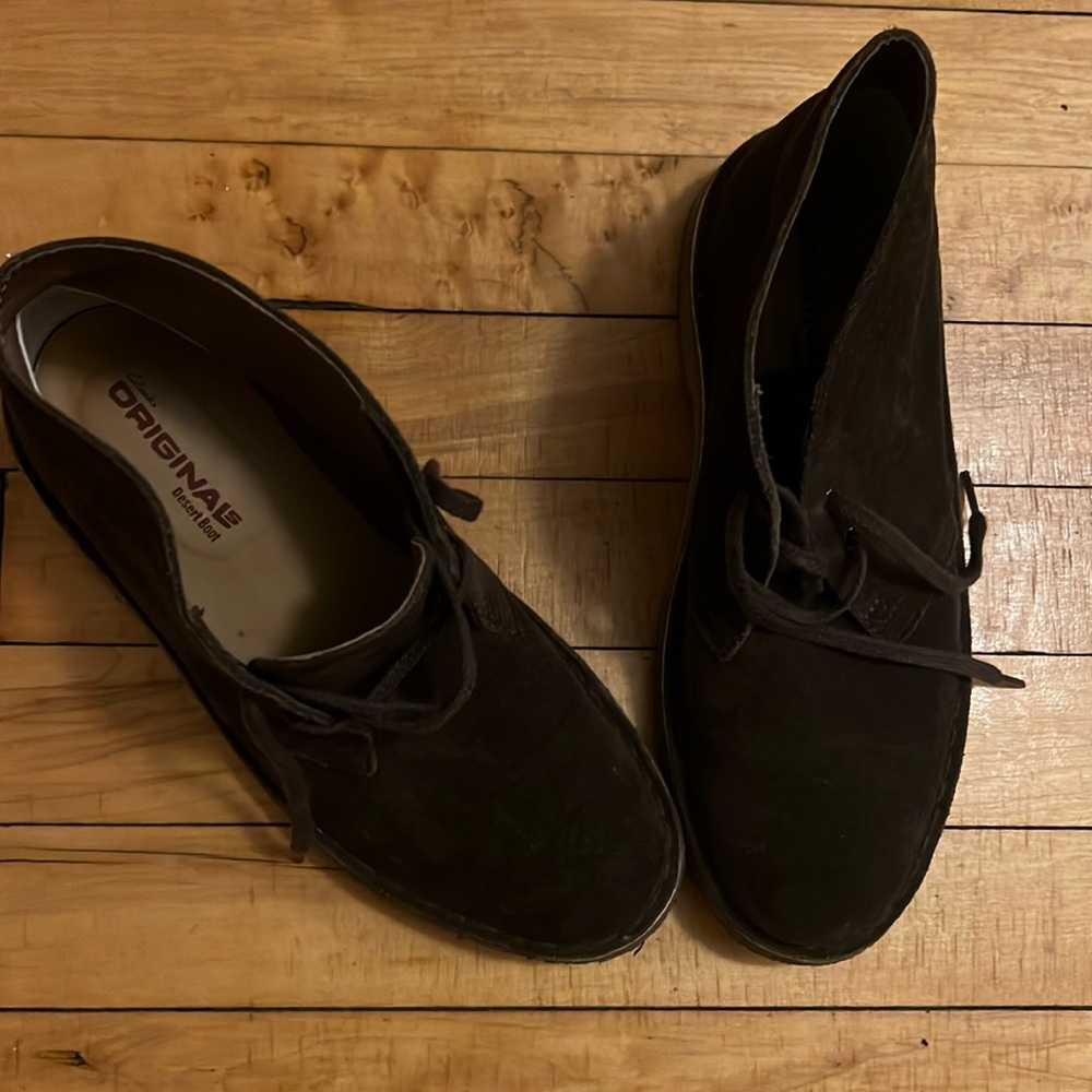 Clark’s original desert boot in brown Seude